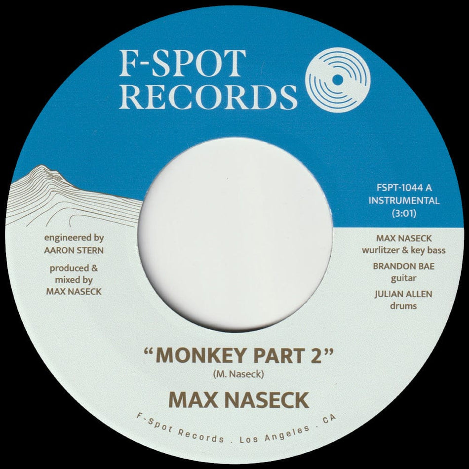 Max Naseck - Monkey Part 2 b/w Lully (7") F-Spot Records
