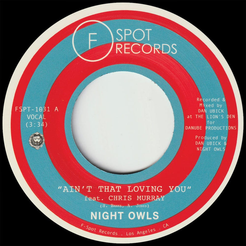Night Owls - Ain't That Loving You (feat. Chris Murray) b/w Are You Lonely for Me, Baby (feat. Malik Moore) (7" Single) F-Spot Records