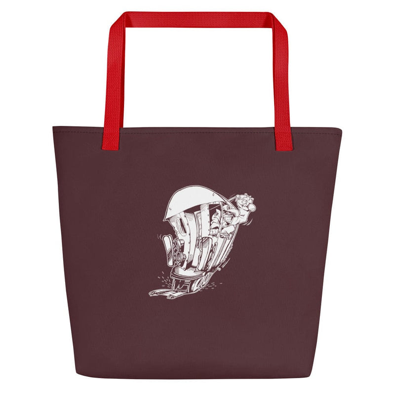 All-Over Print Large Tote Bag Fat Beats