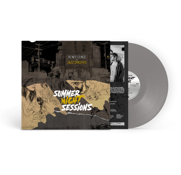 Beneficence & Jazz Spastiks - Summer Night Sessions (LP - Grey Vinyl - Fat Beats Exclusive) Fat Beats