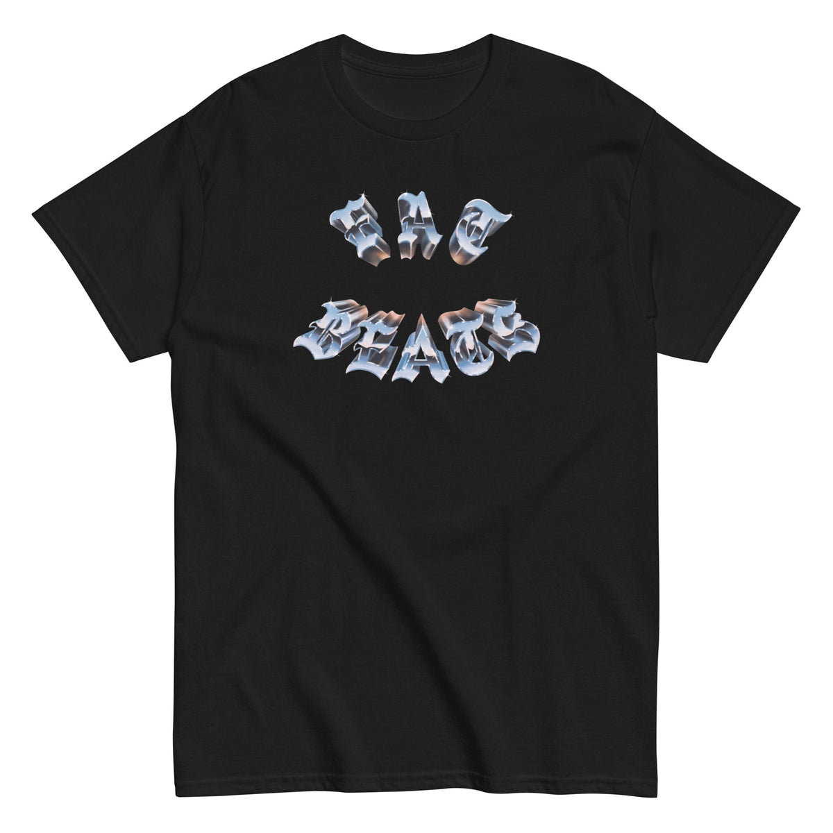 Fat Beats Chrome Tee Black / S Fat Beats