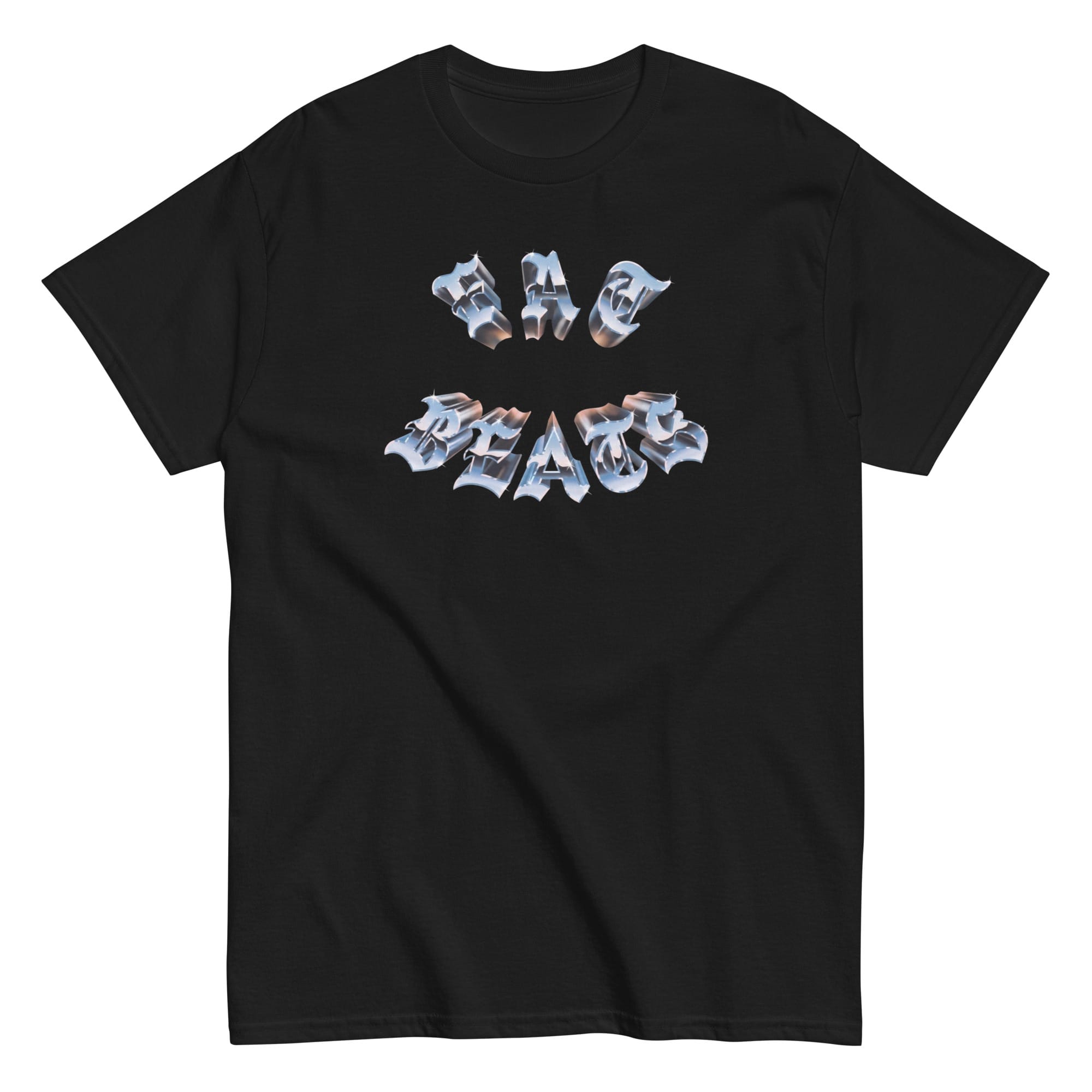 Fat Beats Chrome Tee Black / S Fat Beats