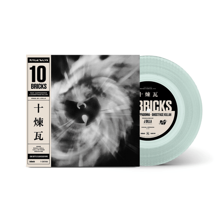 Raekwon - 10 Bricks (feat. Ghostface Killah & Cappadonna) (7" - Coke Bottle Clear Vinyl) FAT BEATS / ICE H20