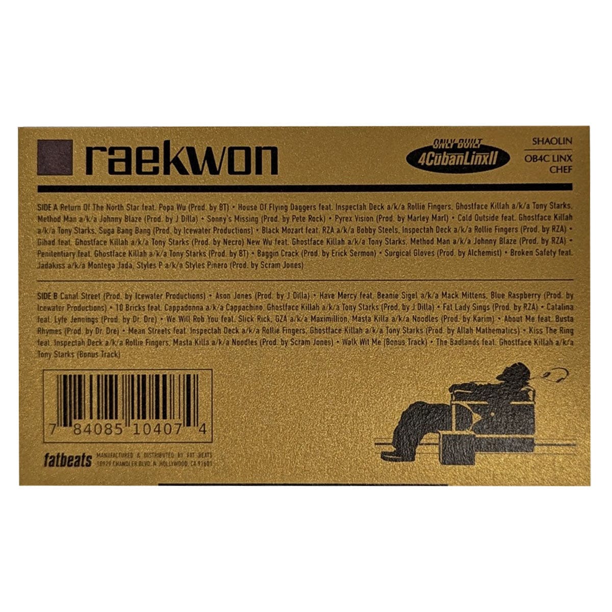 Raekwon - Only Built 4 Cuban Linx Pt. II (2xLP, Cassette, CD