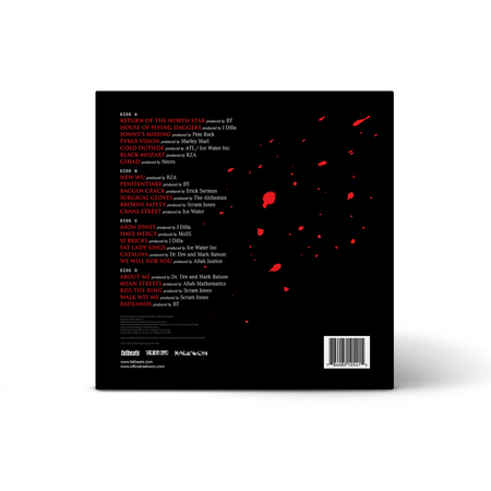 Raekwon - Only Built 4 Cuban Linx... Pt. II (THE INSTRUMENTALS) (2xLP - Blood On Chef's Apron Vinyl) Fat Beats / Ice H20