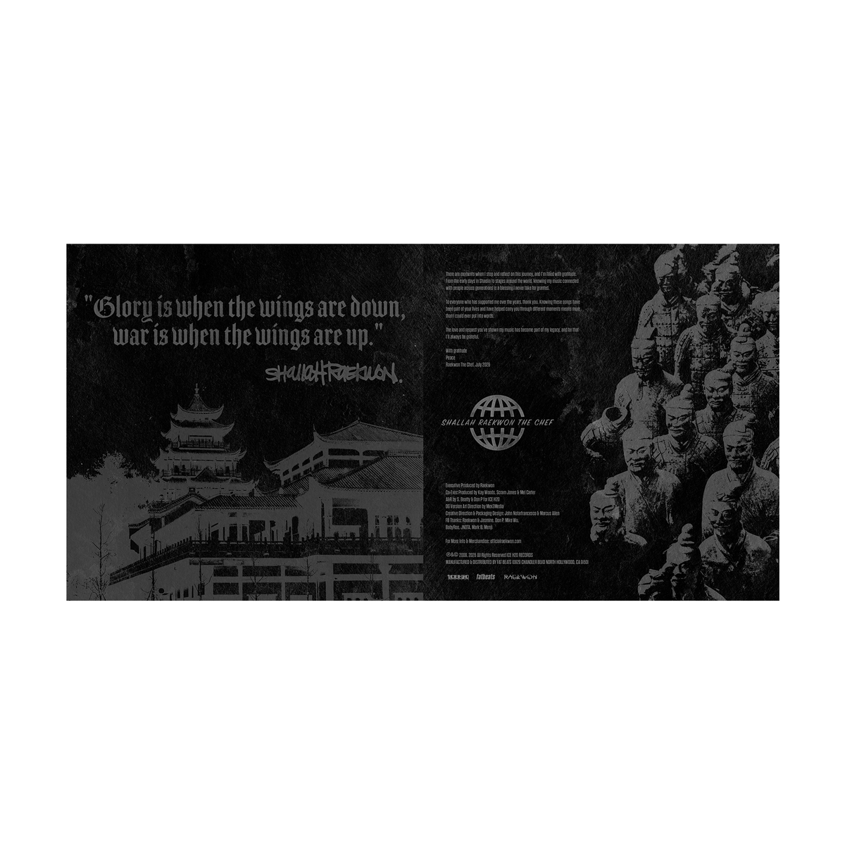 Raekwon - Shaolin vs. Wu Tang [15th Anniversary] (2xLP - Black Vinyl) FAT BEATS / ICE H20