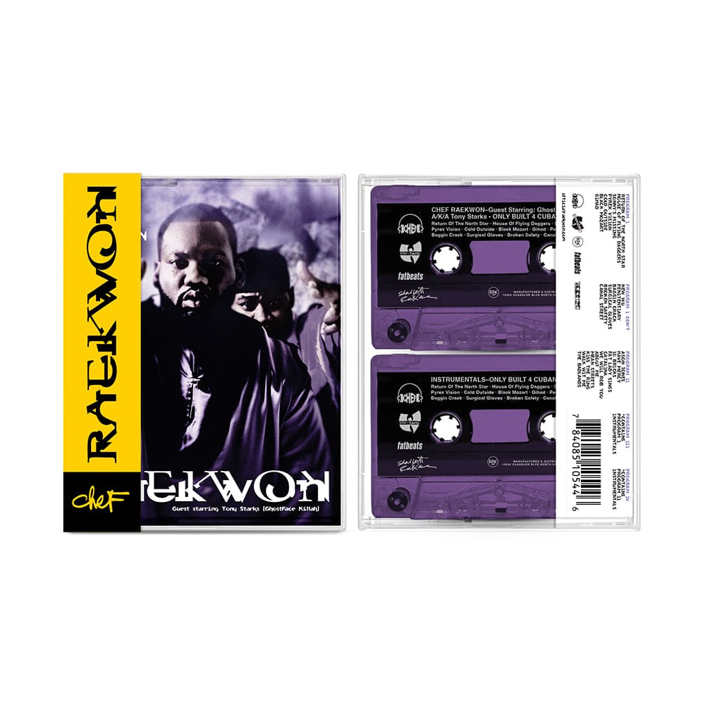 Raekwon - Only Built 4 Cuban Linx... Pt. II: Vocal & Instrumental Versions (2x Cassette) Fat Beats / Ice House