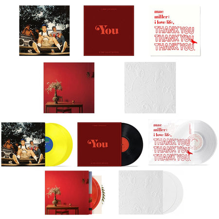 Mac Miller 5-Pack Deluxe Bundle (You, I Love Life, Thank You, Macadelic, Watching Movies With The Sound, K.I.D.S) Fat Beats