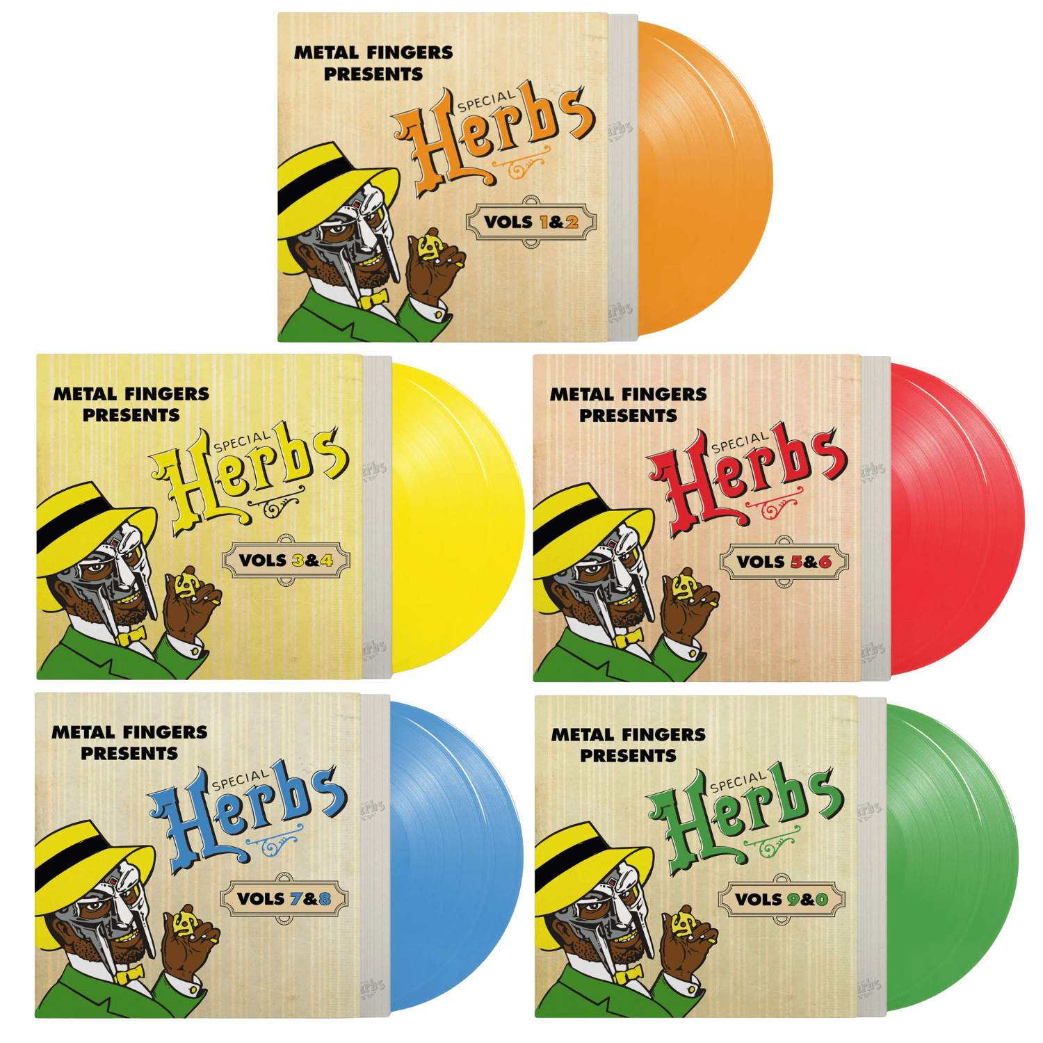 MF DOOM - Metal Fingers Presents: Special Herbs Bundle – Fat Beats