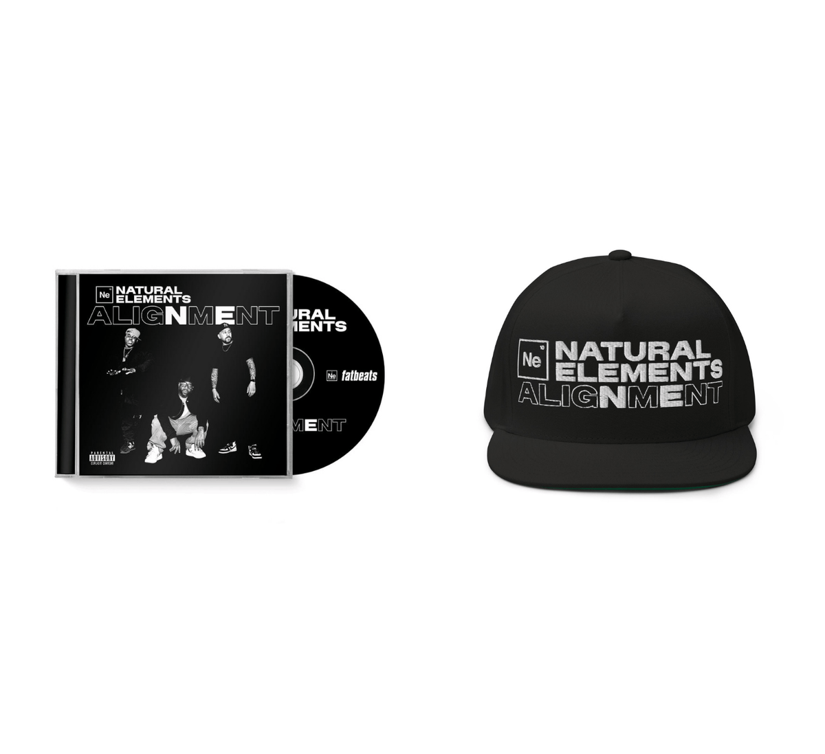 Natural Elements – ALIGNMENT CD + Snapback Bundle Fat Beats