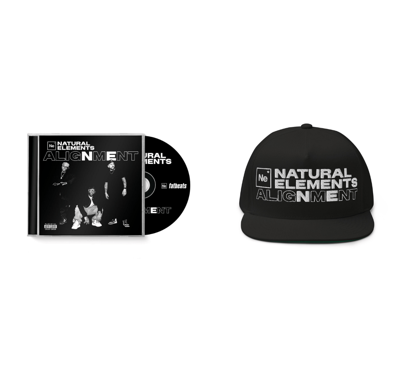 Natural Elements – ALIGNMENT CD + Snapback Bundle Fat Beats