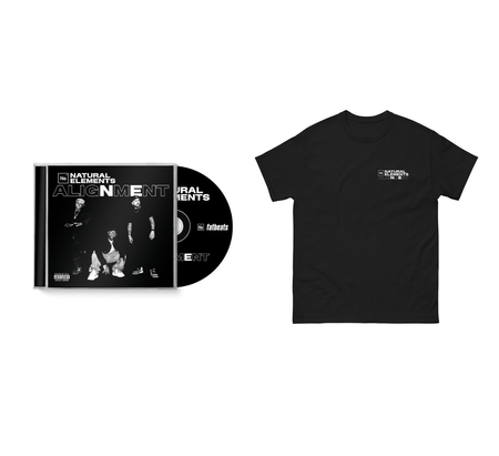 Natural Elements – ALIGNMENT T-Shirt + CD Bundle Fat Beats