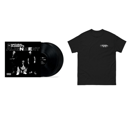 Natural Elements – ALIGNMENT T-Shirt + Vinyl Bundle Fat Beats