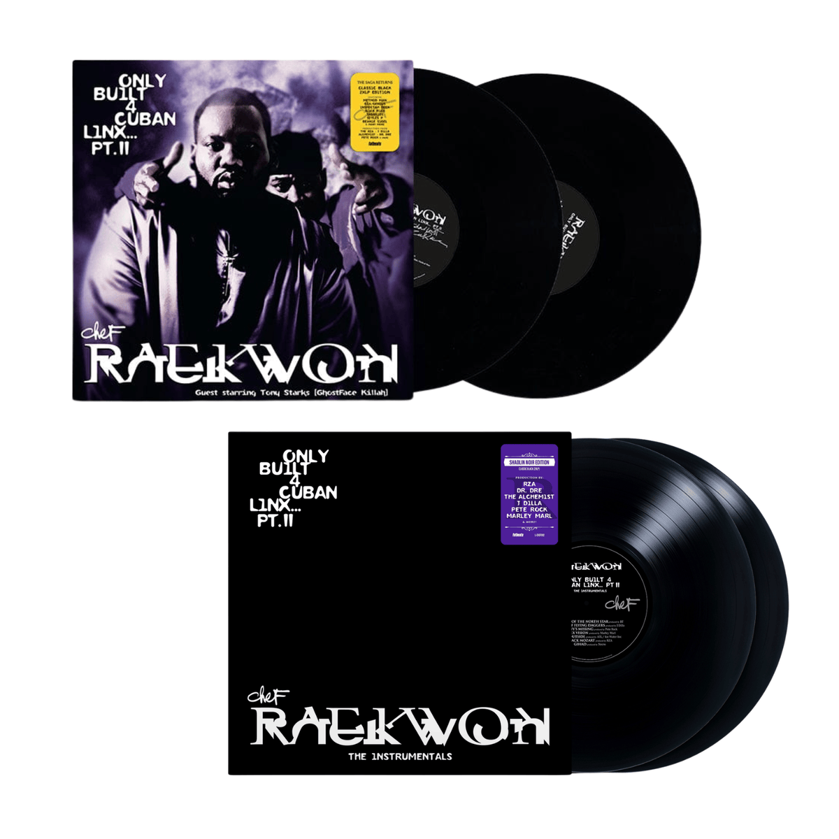 Raekwon – Only Built 4 Cuban Linx… Pt. II + Instrumentals Bundle Fat Beats