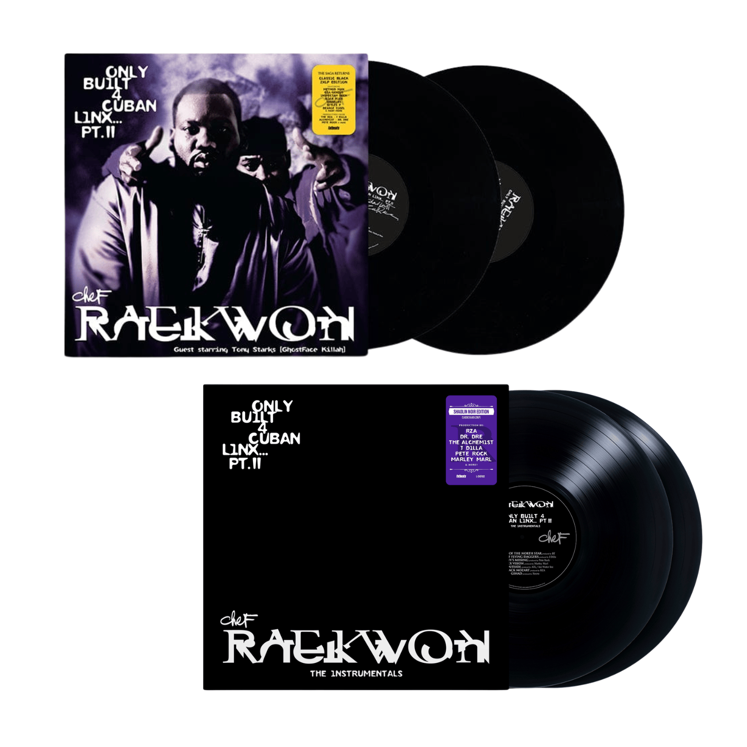 Raekwon – Only Built 4 Cuban Linx… Pt. II + Instrumentals Bundle Fat Beats