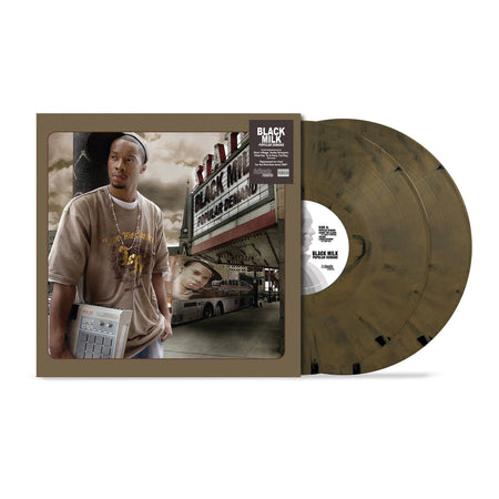 Black Milk - Popular Demand (2xLP) 2xLP - Black & Gold Marble Vinyl - Fat Beats Exclusive Fat Beats Records