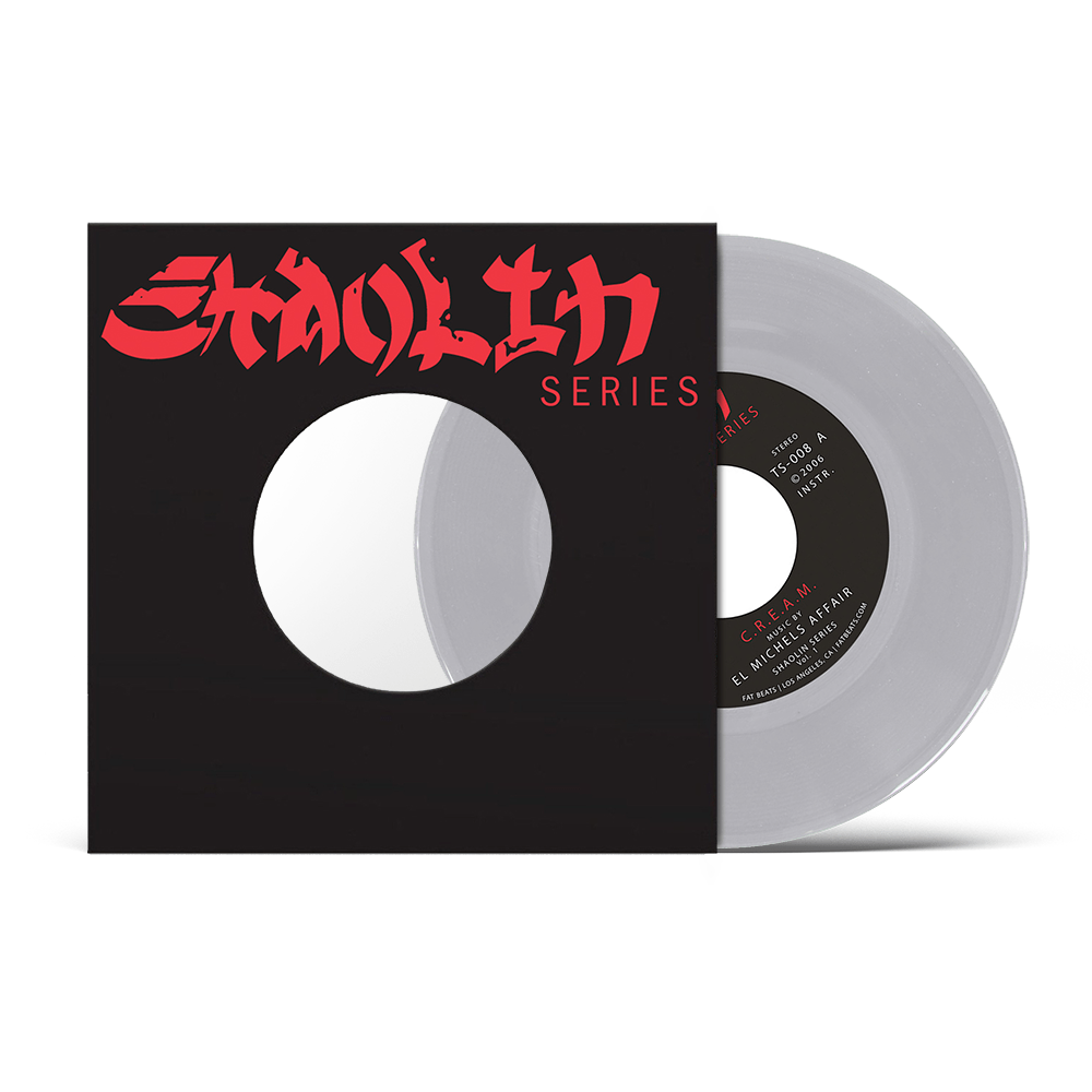 El Michels Affair - C.R.E.A.M b/w Glaciers Of Ice (7") 7" - Silver Vinyl LP- Fat Beats Exclusive Fat Beats Records