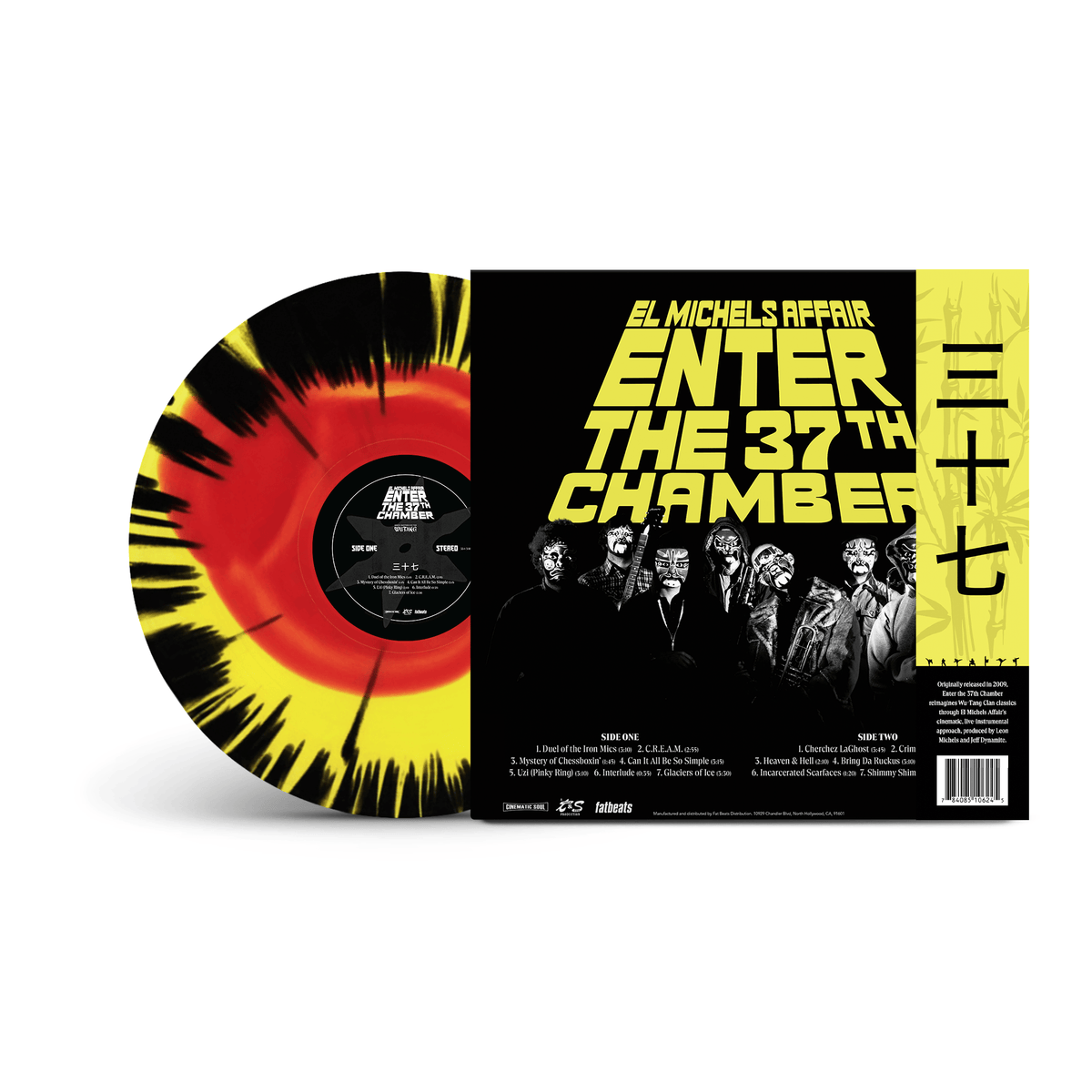El Michels Affair - Enter the 37th Chamber (LP - Crimson Strike Vinyl) Fat Beats Records