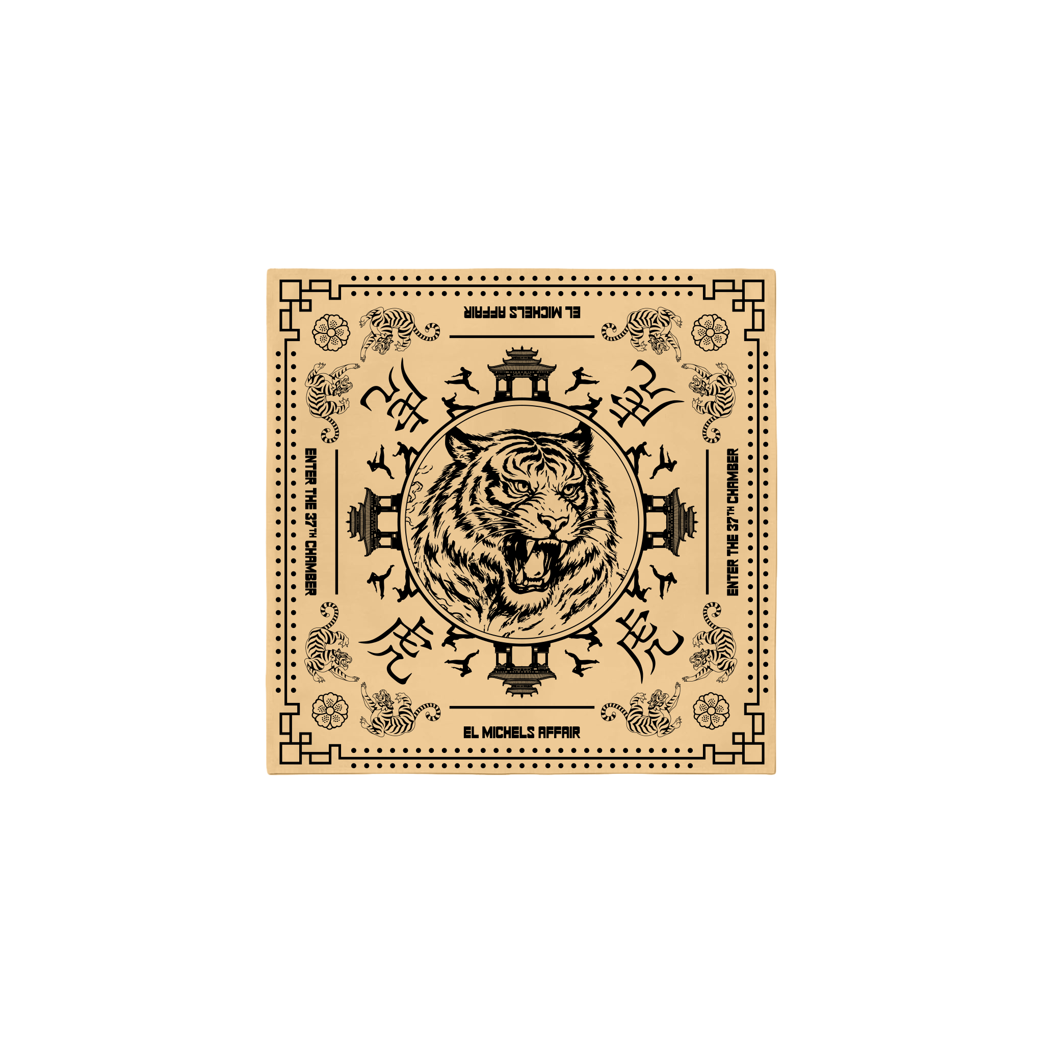 El Michels Affair - Enter the 37th Chamber (LP - Tiger Style Variant w/ Bandana) Fat Beats Records