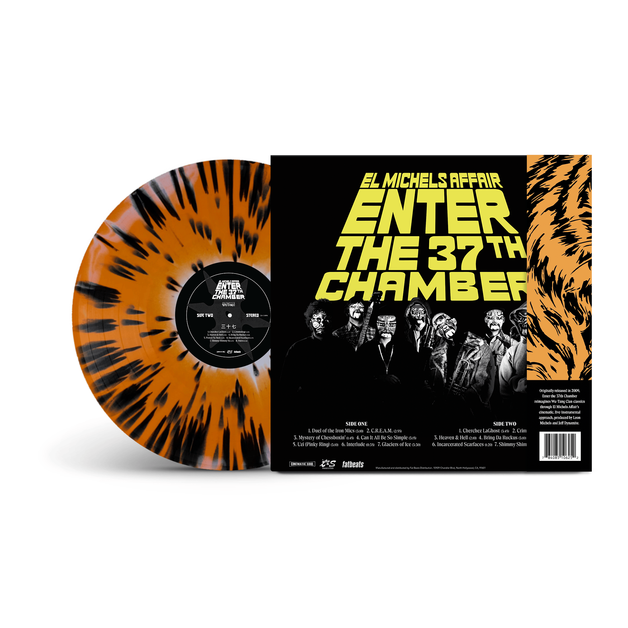 El Michels Affair - Enter the 37th Chamber (LP - Tiger Style Variant w/ Bandana) Fat Beats Records