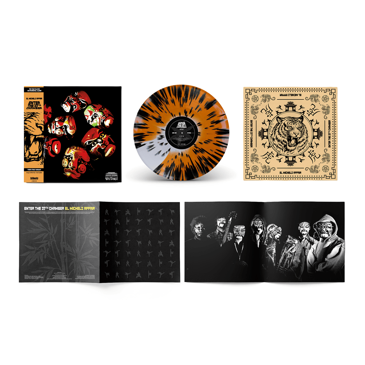 El Michels Affair - Enter the 37th Chamber (LP - Tiger Style Variant w/ Bandana) Fat Beats Records