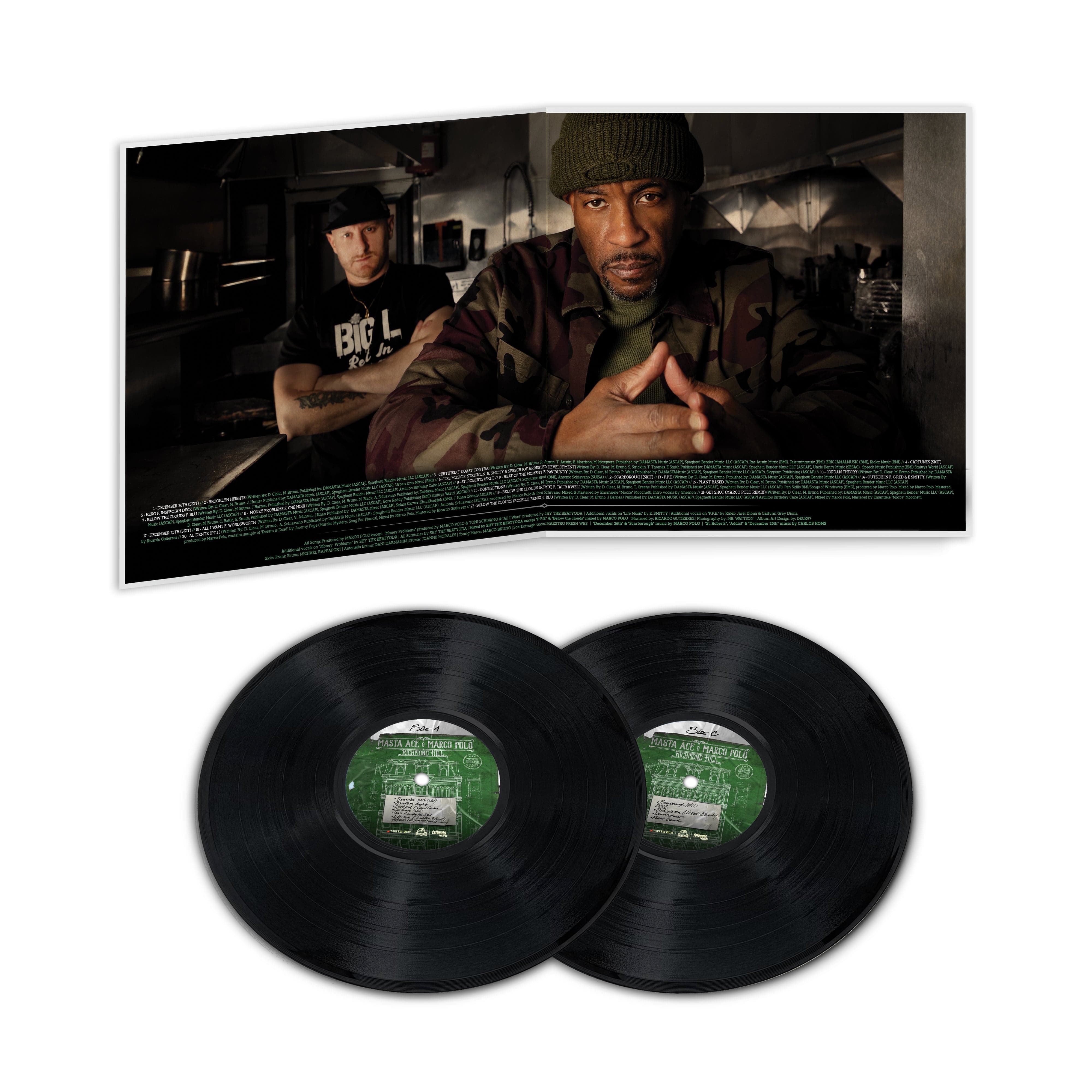 Masta Ace & Marco Polo - Richmond Hill (Deluxe Edition) (2xLP - Green Marble Vinyl - Fat Beats Exclusive) Fat Beats Records