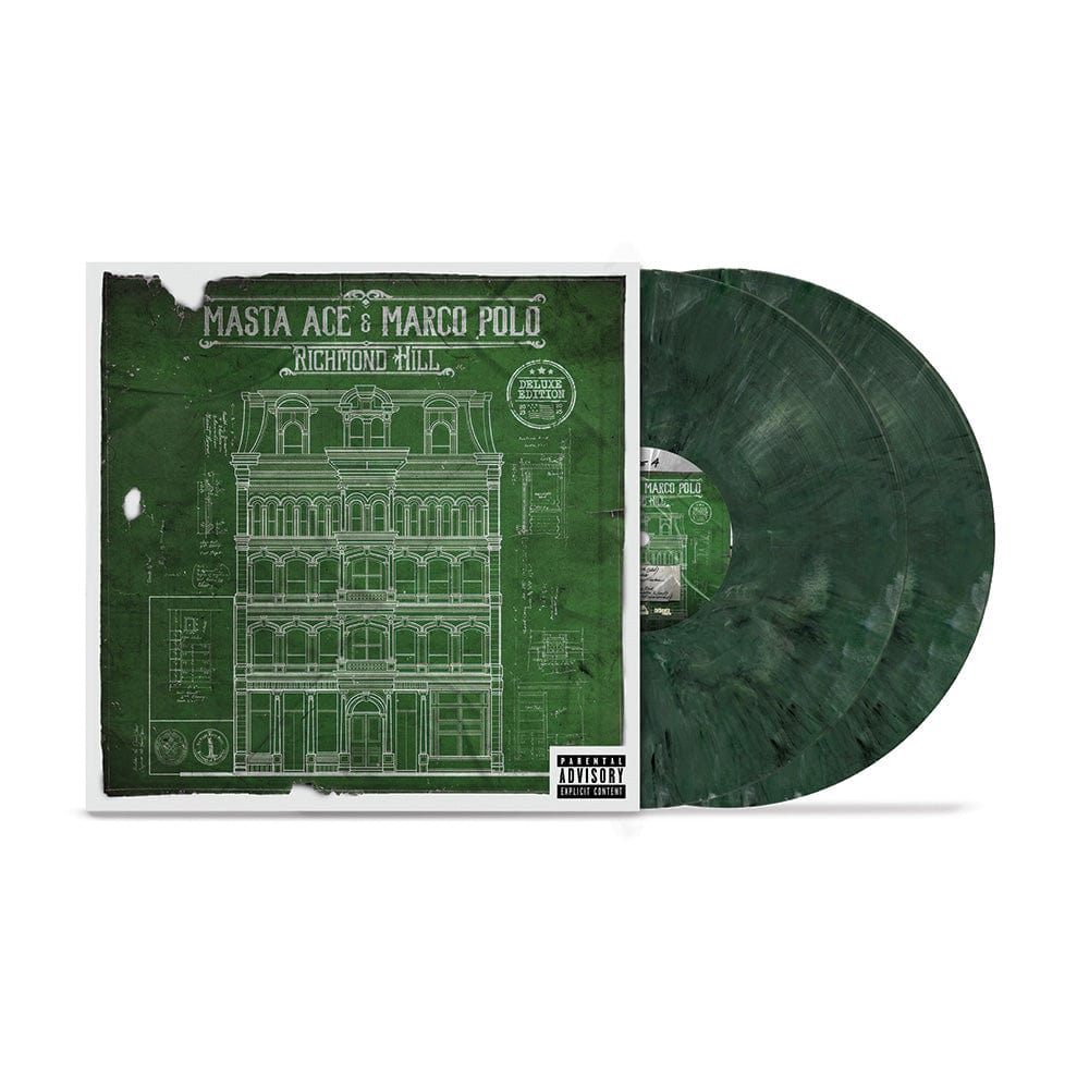Masta Ace & Marco Polo - Richmond Hill (Deluxe Edition) (2xLP - Green Marble Vinyl - Fat Beats Exclusive) Fat Beats Records