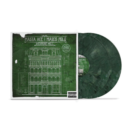 Masta Ace & Marco Polo - Richmond Hill (Deluxe Edition) (2xLP - Green Marble Vinyl - Fat Beats Exclusive) Fat Beats Records
