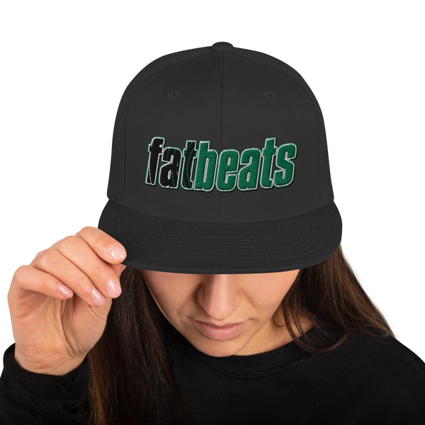 Snapback Hat Black Fat Beats