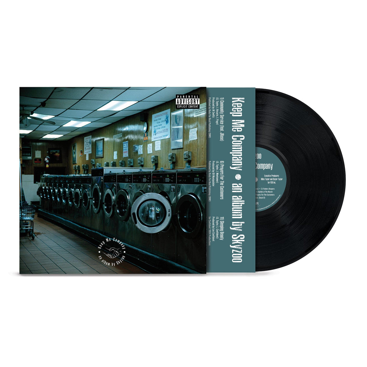 Skyzoo - Keep Me Company (LP) LP - Standard Black Vinyl First Generation Rich