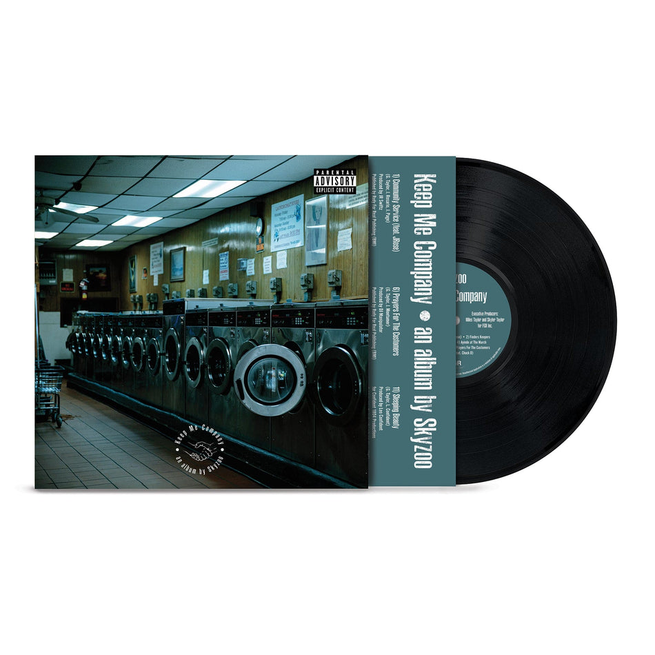 Skyzoo - Keep Me Company (LP) LP - Standard Black Vinyl First Generation Rich