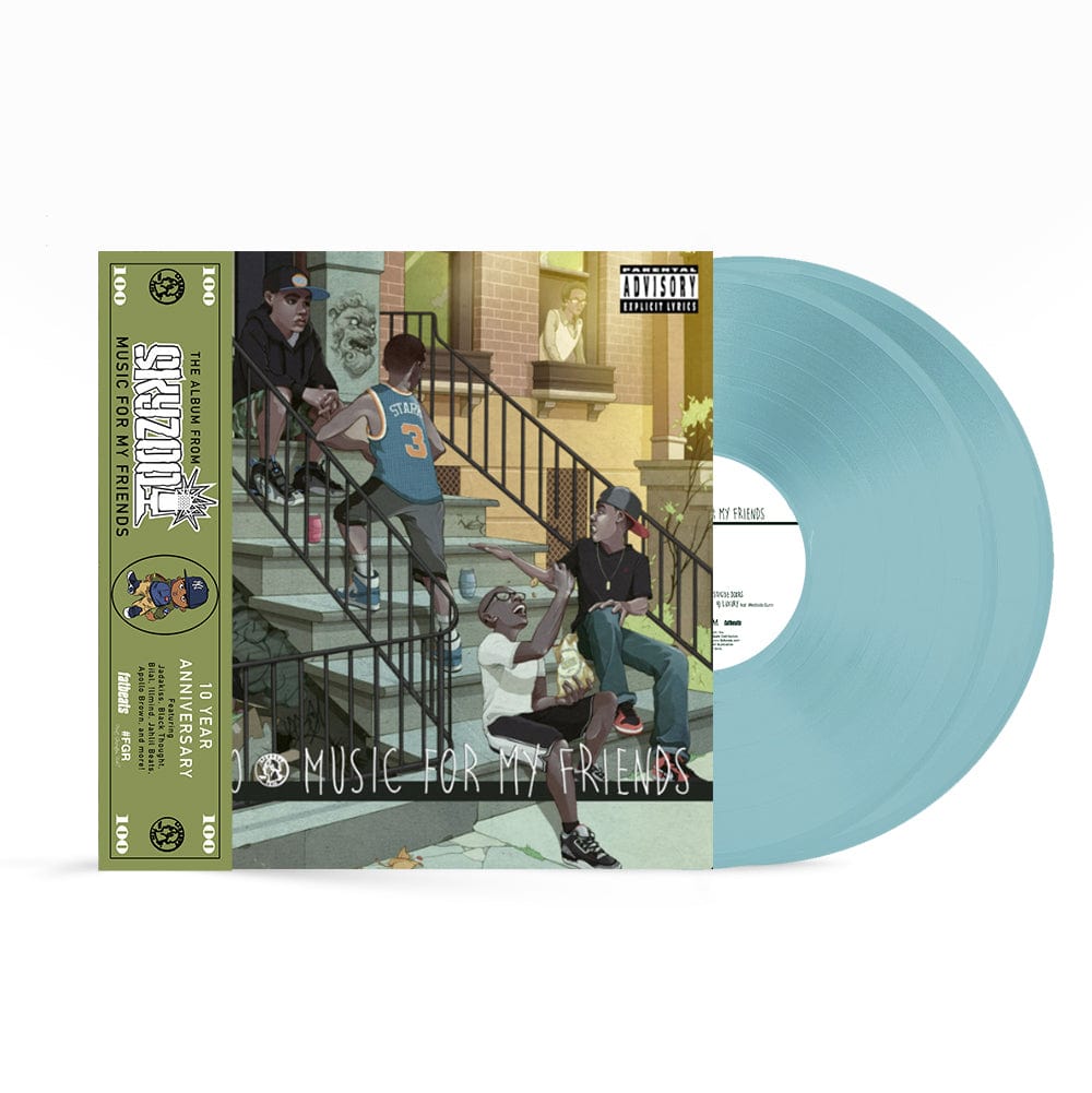 Skyzoo - Music For My Friends [10-Year Anniversary Ediition] (2xLP -  Light Blue Colored Vinyl - Fat Beats Exclusive) 2xLP -  Light Blue Colored Vinyl - Fat Beats Exclusive) First Generation Rich