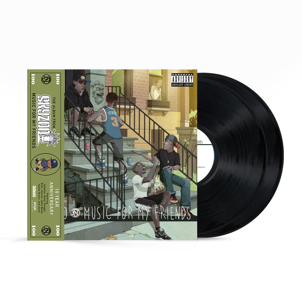 Skyzoo - Music For My Friends [10-Year Anniversary Ediition] (2xLP -  Light Blue Colored Vinyl - Fat Beats Exclusive) 2xLP First Generation Rich