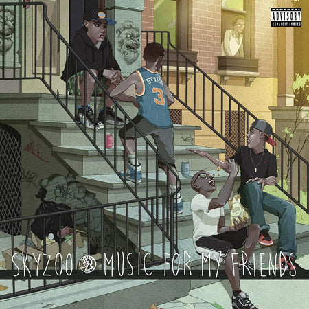 Skyzoo - Music For My Friends [10-Year Anniversary Ediition] (2xLP -  Light Blue Colored Vinyl - Fat Beats Exclusive) First Generation Rich