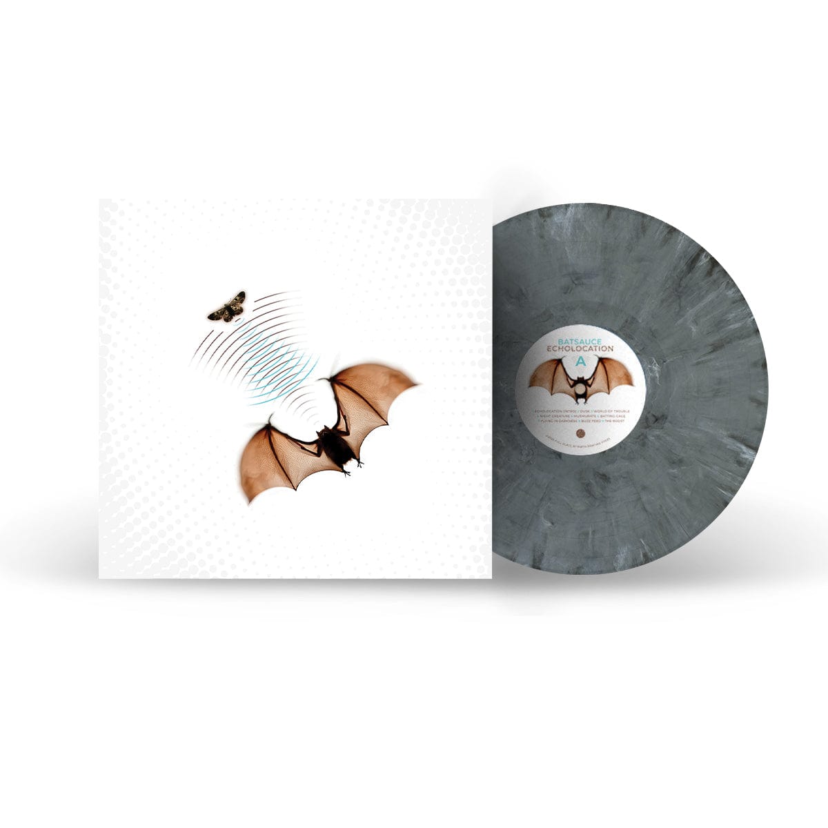 Batsauce - Echolocation (LP - Cave Gray Vinyl) Full Plate