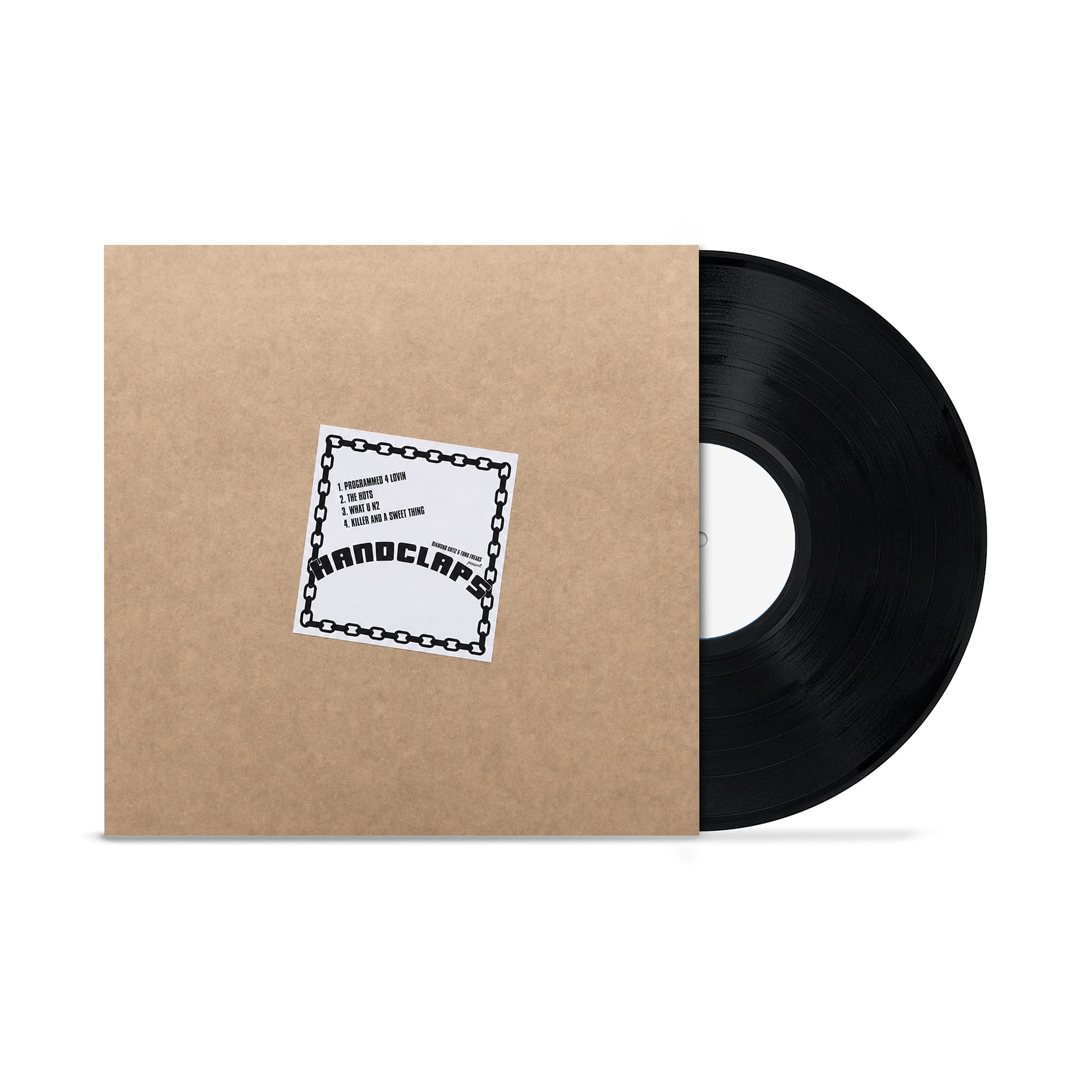 Diamond Ortiz - Handclaps (EP - 12" Black Vinyl) FUNK FREAKS RECORDS