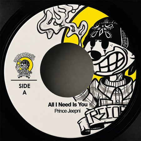 Prince Jeepni - All I Need Is Your Love b/w Psycho For Your Love (Dub Version) (7" - Black Vinyl) FUNK FREAKS RECORDS