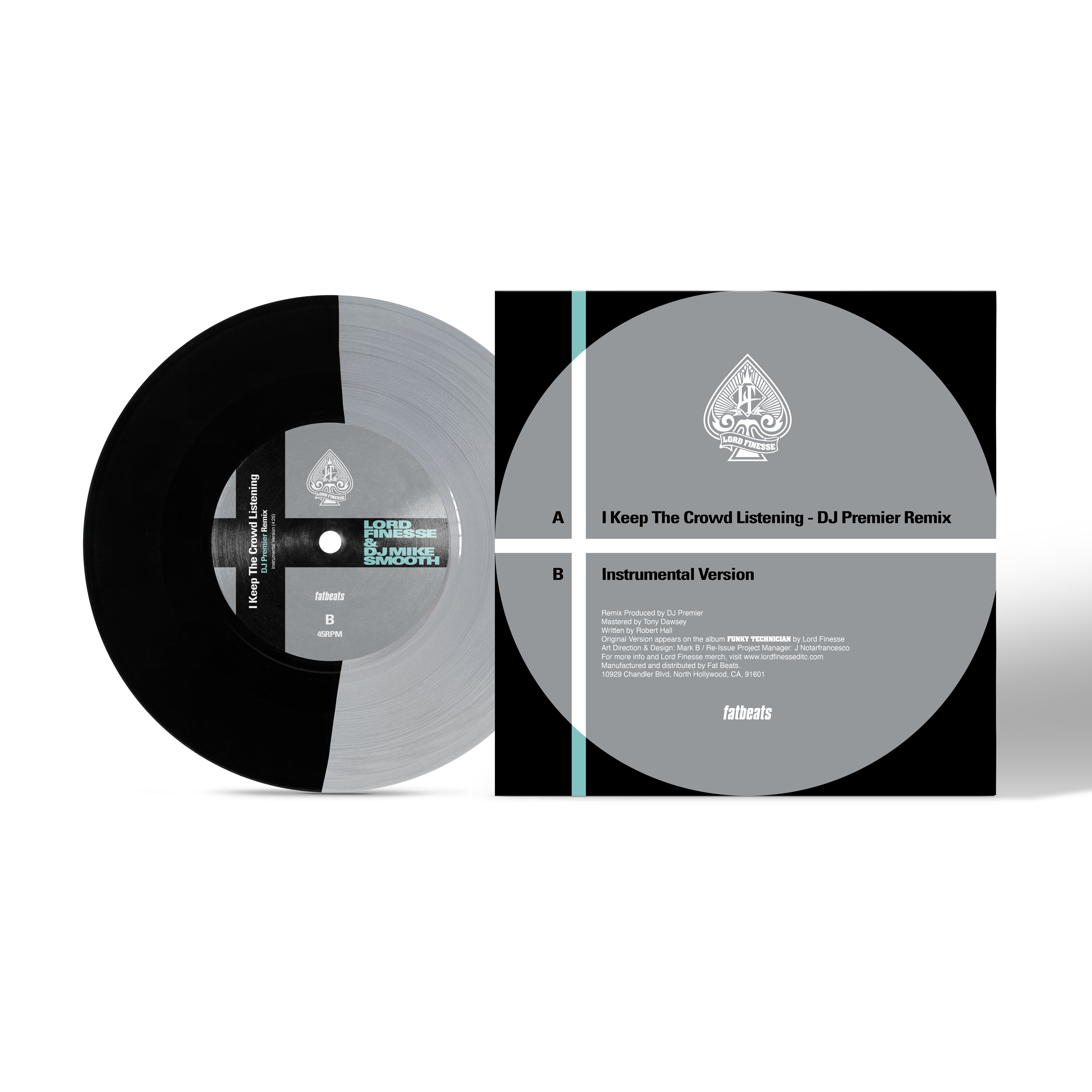 Lord Finesse – I Keep The Crowd Listening (DJ Premier Remix) (7