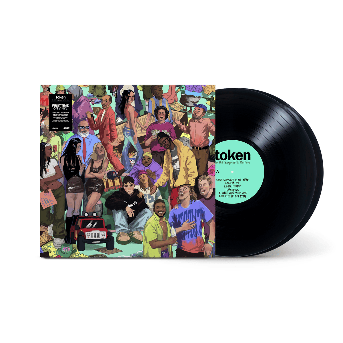 Token - I'm Not Supposed To Be Here (2xLP - Classic Black Vinyl) GroundWerk / Never Too Different