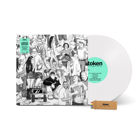 Token - I'm Not Supposed To Be Here (2xLP - Opaque White Vinyl w/ Crayons) GroundWerk / Never Too Different