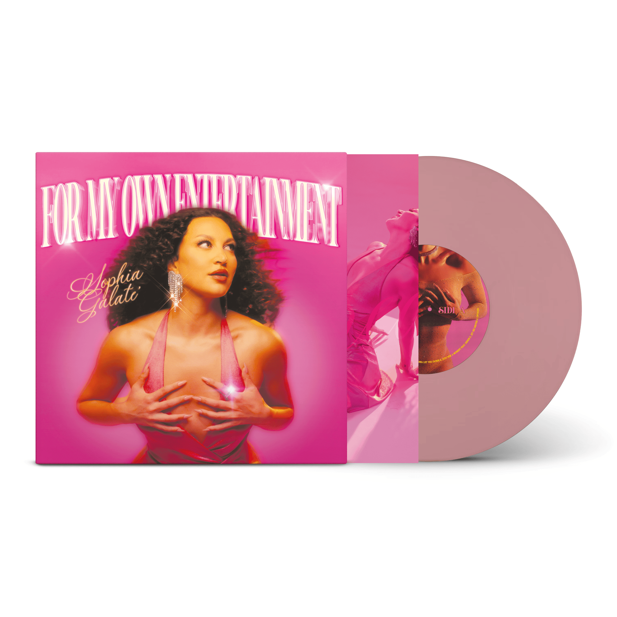 Sophia Galaté - For My Own Entertainment (LP - Opaque Baby Pink Vinyl) Handwritten Records