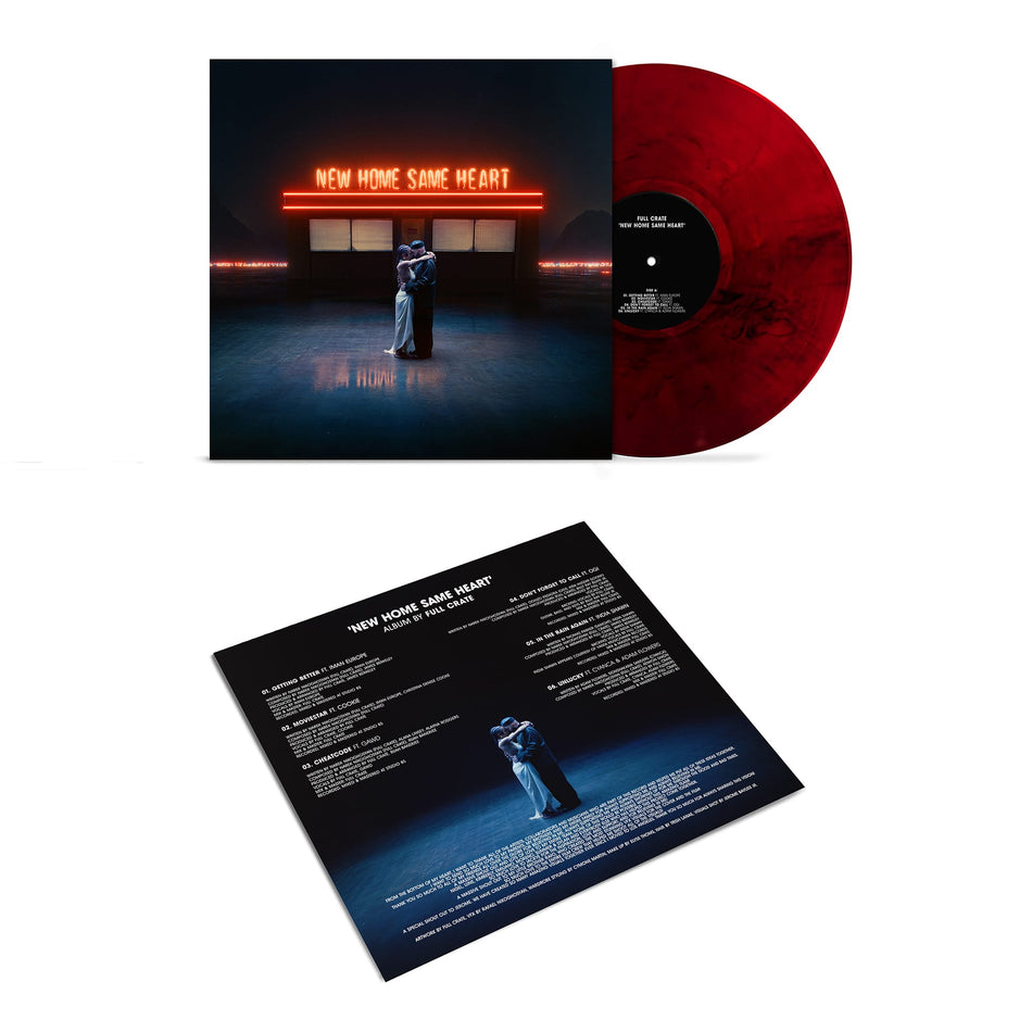 Full Crate - New Home, Same Heart (LP - Blood Moon Vinyl) Headfirst Entertainment