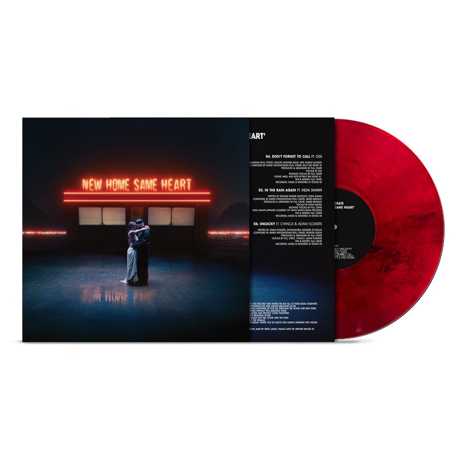 Full Crate - New Home, Same Heart (LP - Blood Moon Vinyl) Headfirst Entertainment