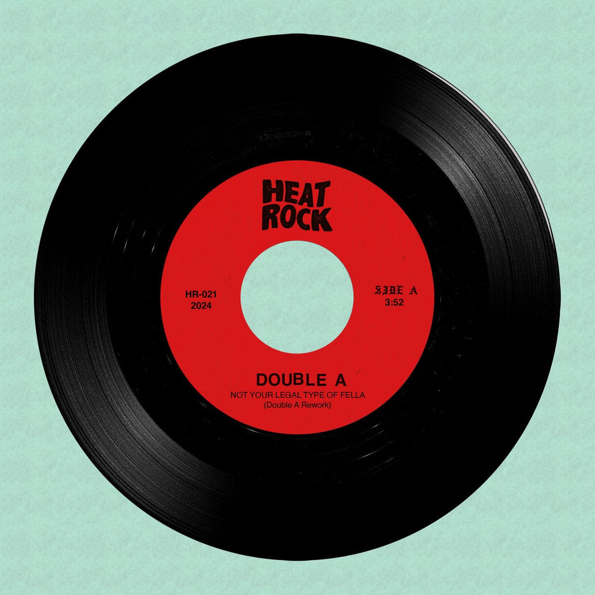 Double A - Heavy Hitters (7") Heat Rock Records