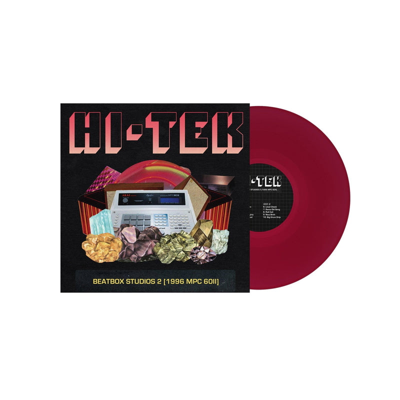 Hi-Tek - Beatbox Studios 2 (1996 MPC 60II) (LP - Translucent Ruby Red Vinyl - Fat Beats Exclusive) Hi-Tek Music