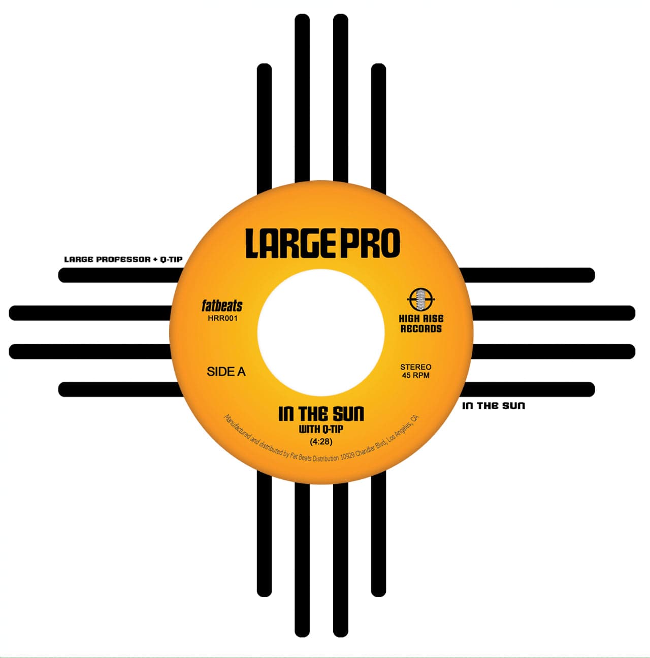 Portishus 2 Sunflare 限定100／Fat Beats Large Professor - In the Sun (7