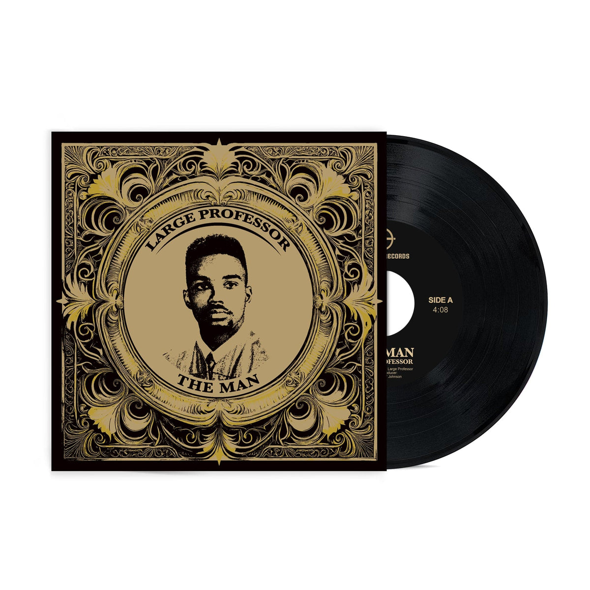 Large Professor - The Man (7") 7" - Classic Black Vinyl High Rise Records