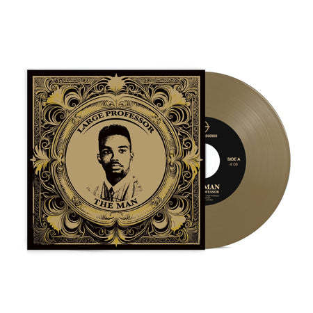 Large Professor - The Man (7") 7" - Gold Vinyl - Fat Beats Exclusive High Rise Records