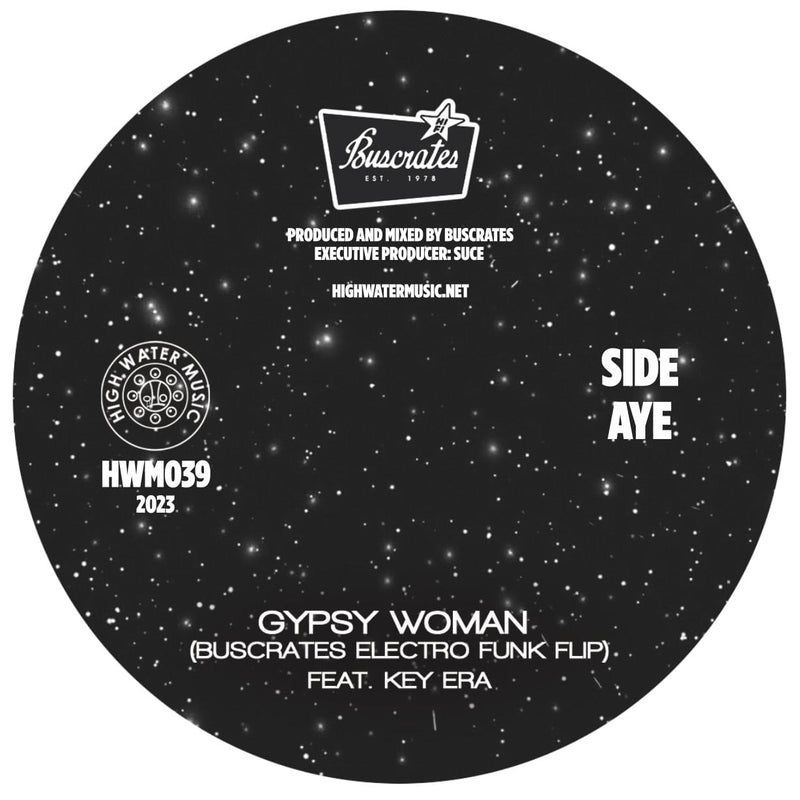 Buscrates - Gypsy Woman b/w Even When You Sleep (7") High Water Music