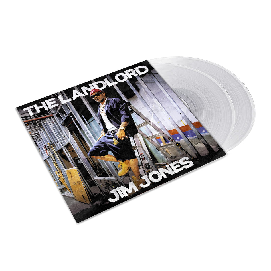 Jim Jones - THE LANDLORD (2xLP - Clear Glass Vinyl) Hitmaker Distro